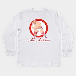 Arn Anderson Kids Long Sleeve T-Shirt